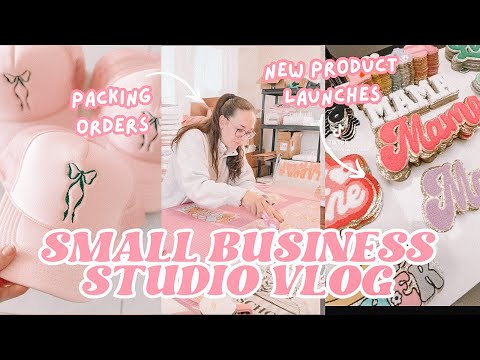 , title : 'Day in the Life of a Small Business Owner, ASMR Packing Orders, Studio Vlog 049'