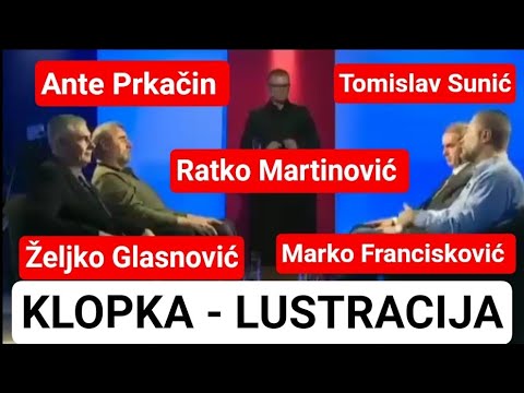 (LUSTRACIJA) Marko Francisković, Ante Prkačin, Ratko Martinović, Željko Glasnović, Tomislav Sunić