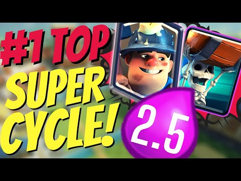 😱💪 2.5 SUPER CYCLE DECK!!! BEST DECK VELOCISSIMO!! [CLASH ROYALE ITA]