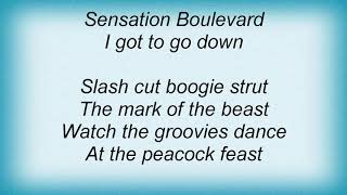 T. Rex - Sensation Boulevard Lyrics