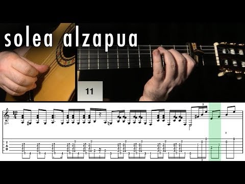 Flamenco Guitar 102 - 03 Solea Alzapua