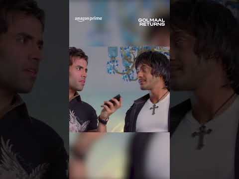 Lucky's funny call with Gopal 😂 | Golmaal Returns | #primevideoindia