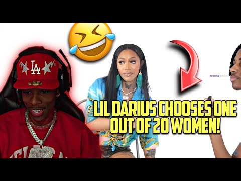 QUAN REACTS TO LIL DARIUS 20 WOMEN VS 1 RAPPER!