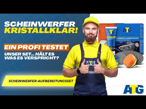 ATG Scheinwerfer-Aufbereitung im Test | Set zur Scheinwerfer-Restaurierung geprüft