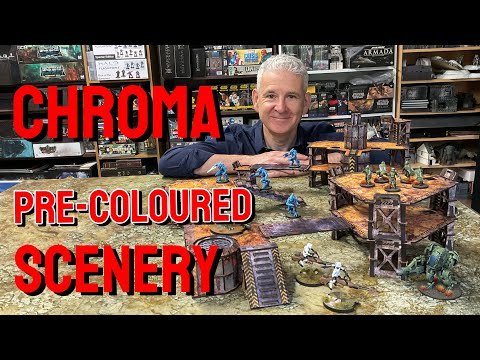 Chroma Pre-Coloured Wargaming Scenery - Unboxing and Review