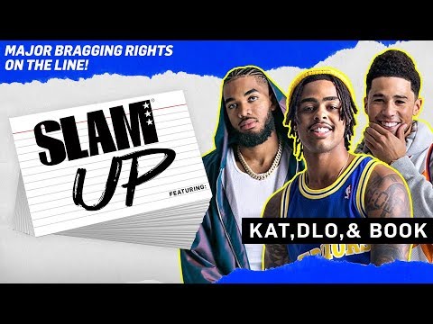 Karl Towns, D'Angelo Russell & Devin Booker go HEAD-TO-HEAD 🤮 | SLAM Up