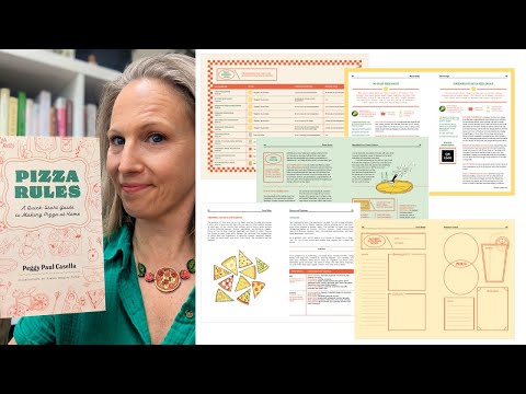 Tour of PIZZA RULES: A QUICK-START GUIDE TO MAKING PIZZA AT HOME, by Peggy Paul Casella