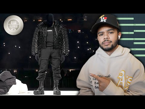 Making a Beat for "DONDA" Kanye West 🐻