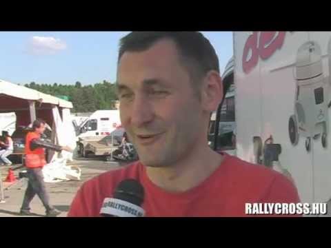 Piotr Dyjak rallycross crash, interview!