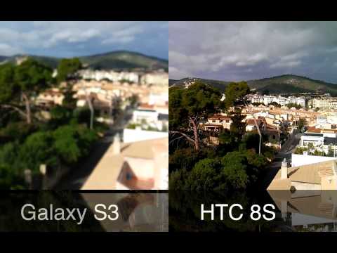 Cámara Samsung Galaxy S3 vs HTC 8S