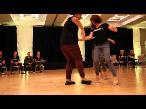 Swingtacular 2015 - Invitational 3FA - John Piper & Alyssa Glanville & Yenni Setiawan