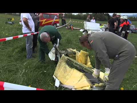 Zwei Tote, eine Verletzte: Bei Sulzberg stoßen zwei Kleinflugzeuge in der Luft zusammen