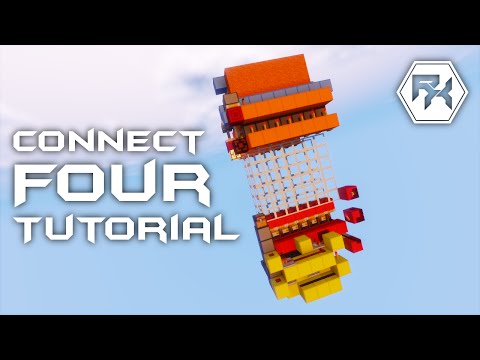 RexxStone - Connect Four (Updated Version!) [Minecraft Redstone Tutorial]