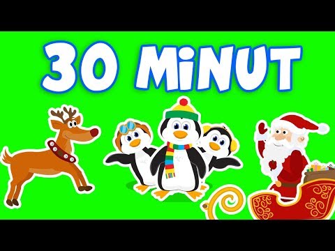 MIX - PINGWINEK - ŚPIEWAJĄCE BRZDĄCE 30 MINUT TELEDYSKÓW 🎅🎅🎅