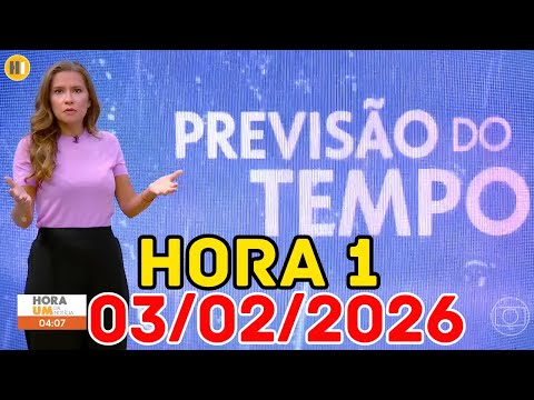 TIME 1 - WEATHER FORECAST - 03/02/2026 / TUESDAY