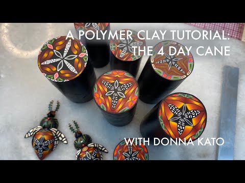 A Polymer Clay Tutorial: The 4 Day Millefiori Cane