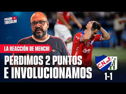 Menchi's reaction from Nacional 1 Racing 1