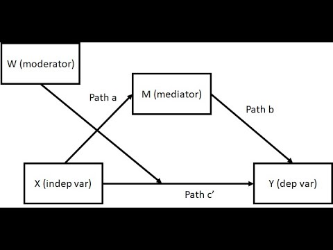 Testing mediation and moderation using Hayes Process Macro (Model 5) with SPSS