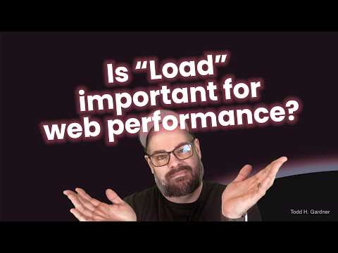 Page Load Performance - The Concepts of Web Performance
