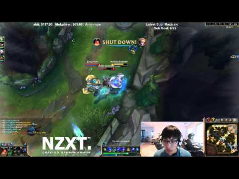 Doublelift and Aphromoo - 2vs3 Play - League of Legends