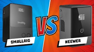 Head 2 Head - SmallRig vs. Neewer 99W V-Mount Battery