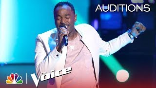 The Voice 2018 Blind Audition - Rayshun LaMarr: &quot;Don&#39;t Stop Believin&#39;&quot;