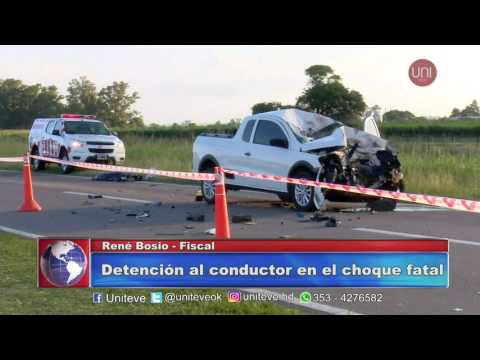 Detienen al conductor en el choque fatal.