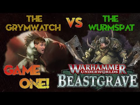 Underworlds Beastgrave Battle Report - Post FAR Grymwatch vs Wurmspat!