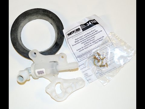 RV toliet water value replacement - Thetford Style Lite