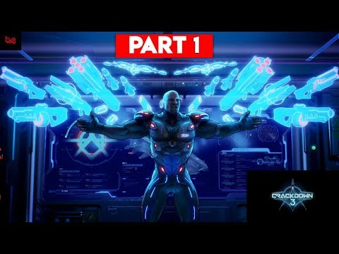 CRACKDOWN 3 PC Gameplay Walkthrough Part 1 - First 30 Minutes [No Commentary]