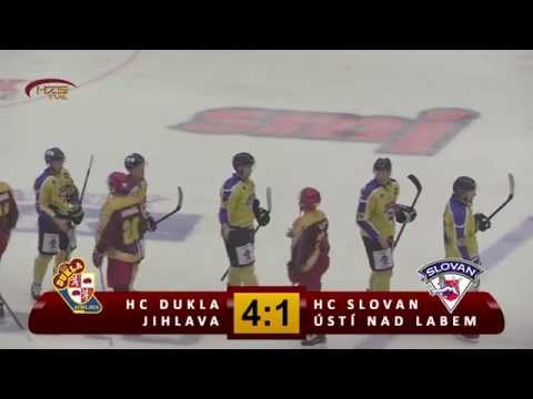 ZÁZNAM: HC Dukla Jihlava - HC SLovan Ústečtí Lvi