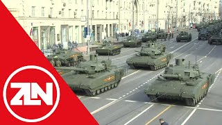 [分享] 莫斯科勝利日各種載具準備進場直播
