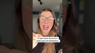 Dia de jogo e essa é a melhor coisa a se fazer se você quer ser produtivo!