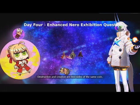 [FGO NA] Grand Nero Fest 2023 - Enhanced Nero Exhibition Quest - Arjuna  Alter 3T