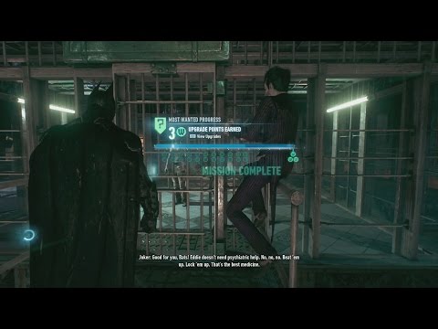 Batman Arkham Knight The Joker Comments on The Riddler After Caught