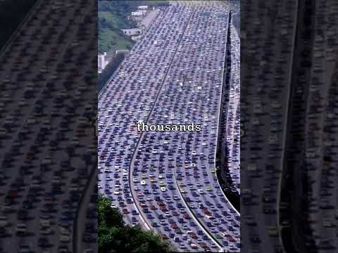 The Longest Traffic Jam In History 🚙🚙🚙🚙🚙🚙🚙🚙🚙🚙🚙🚙🚙🚙🚙🚙🚙