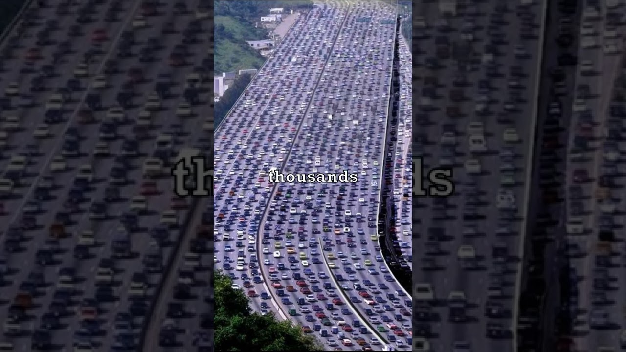 The Longest Traffic Jam In History 🚙🚙🚙🚙🚙🚙🚙🚙🚙🚙🚙🚙🚙🚙🚙🚙🚙