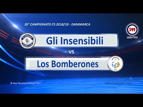 Campionato C5 2018/19 - Gli Insensibili vs Los Bomberones