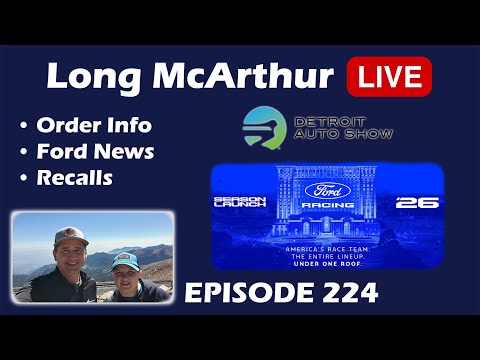 Episode 224: Detroit Auto Show and Ford Racing Launch Event