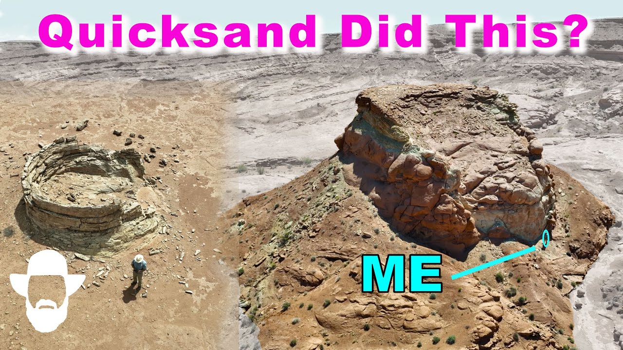 Investigate mysterious features with a geologist