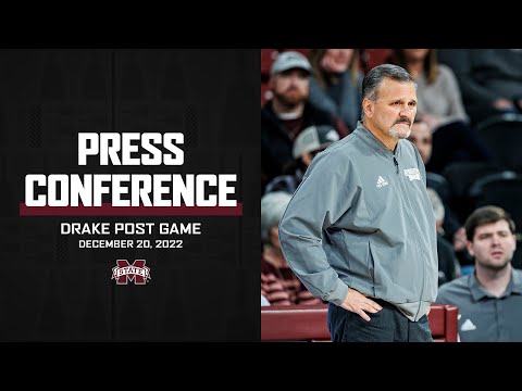 MEN'S BASKETBALL | DRAKE POST GAME PRESS CONFERENCE - 12/20/22