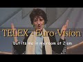 Telex Eurovision 1980 But It S Me In My Bedroom At 2 Am