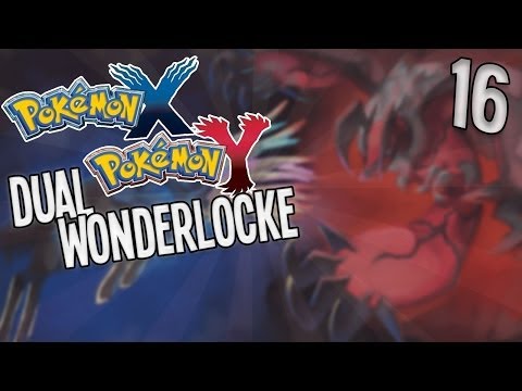 Pokemon X and Y Wonderlocke Dual Play Co-Op Part 16 - TEAM FLARE STRIKING DA POSE