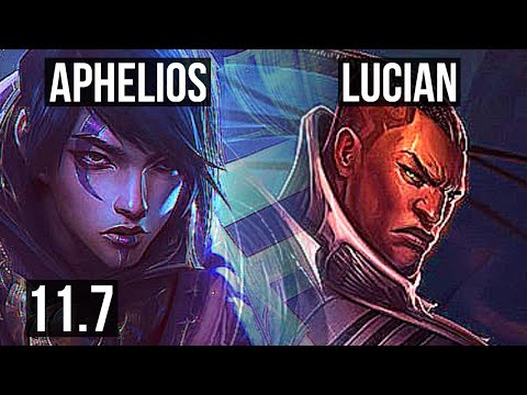 APHELIOS & Neeko vs LUCIAN & Nautilus (ADC) | 900+ games, Godlike, 21/6/12 | NA Master | v11.7