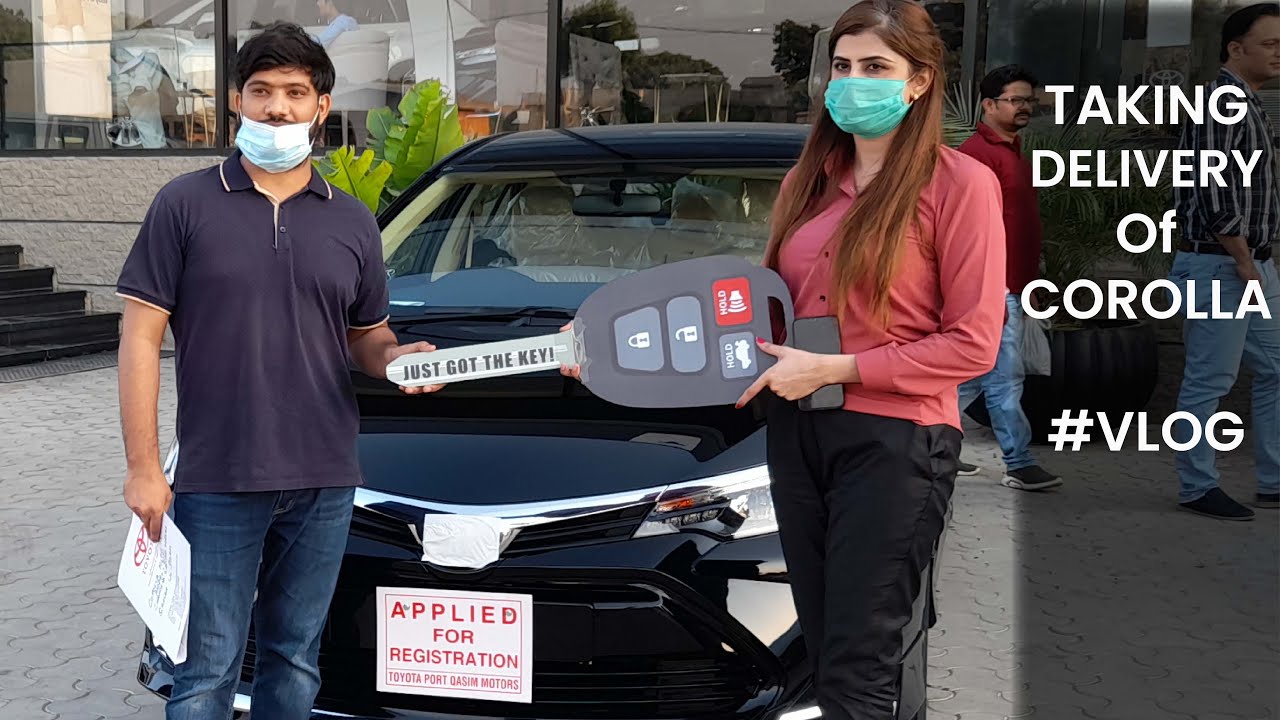 Taking Delivery Of corolla Altis 1 6 Funny Vlog