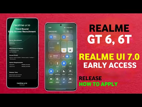 Realme GT 6,6T Realme UI 7.0 Update | Early Access Beta Program | How to Apply?