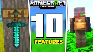I Added 10 Useful Features To Improve Minecraft PE 1.19 !!