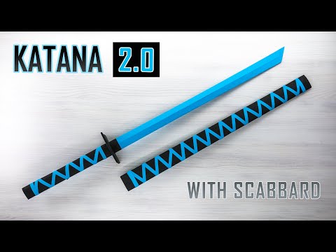 Paper KATANA 2.0 – New Version of Popular Origami!