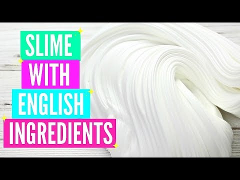 How To Make Slime In The UK! No Borax British Slime Recipes and Slime Ingredients