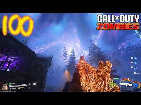 BLACK OPS 7 ZOMBIES GAMEPLAY: ROUND 100 on VANDORN FARM BETA!!!